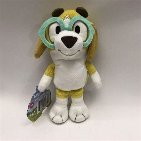 Bluey & Friends, Honey With Glasses Plush New With Tags | #4559123058