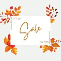 Autumn/Fall Sale Instagram Template | PosterMyWall