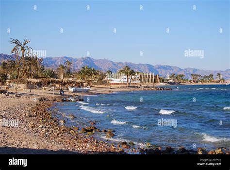 Nuweiba beach, Nuweiba, Sinai Peninsula, Republic of Egypt Stock Photo ...