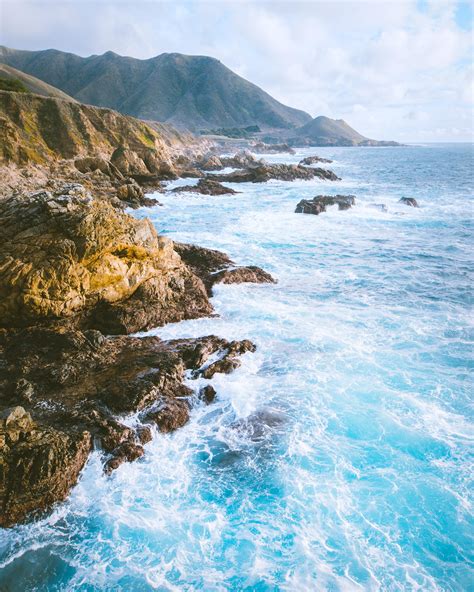 The rugged and colorful coastline of Big Sur, CA. One of my favorite ...