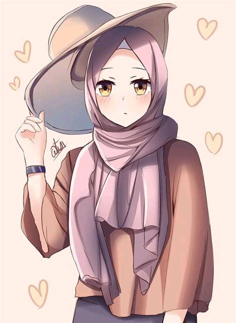 Fashionable hijab | Ilustrasi karakter, Kartun, Gambar karakter