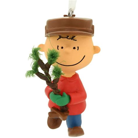 Charlie Brown With Tree Resin Ornament | Christmas tree lots, Charlie ...