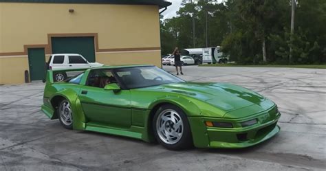 This C4 Chevrolet Corvette Gets Some Serious Nissan Skyline Power