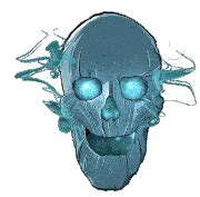 Skull Just Beyond Sticker - Skull Just Beyond Scary Skull - Discover & Share GIFs