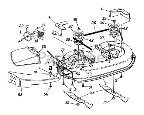 Ace Riding Lawn Mower Parts