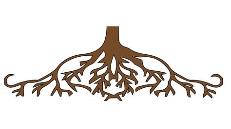 Tree Root Vector Png Free Transparent Clipart Clipartkey | Images and ...