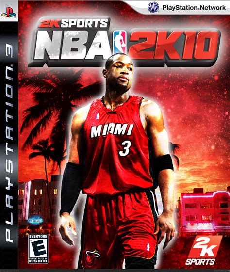 Viewing full size NBA 2K10 box cover