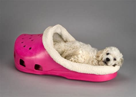 Croc dog bed (With images) | Pink dog beds, Stylish dog beds