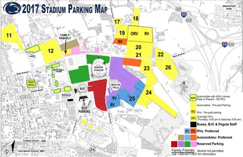 Yellow Lot 12, Other Football Parking Lots Closed For Saturday Due To Anticipated Rain | Onward ...