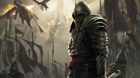 warriors, dragons, video, Video Games, artwork, lair, 1080P, armor, games, fantasy, hd, art ...