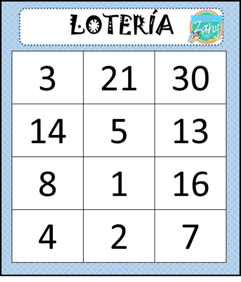 35+ Última Loteria De Numeros Para Imprimir Del 1 Al 20 - Alyshia ...