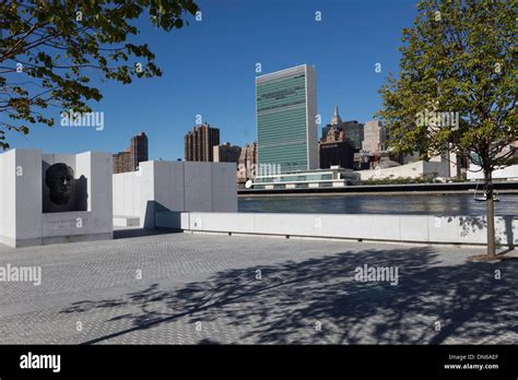 Four Freedoms Park on Roosevelt Island, New York, USA Stock Photo - Alamy