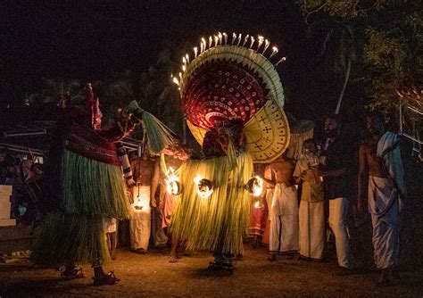 Theyyam Season in Kerala, India: Vishnumoorthy and friends.