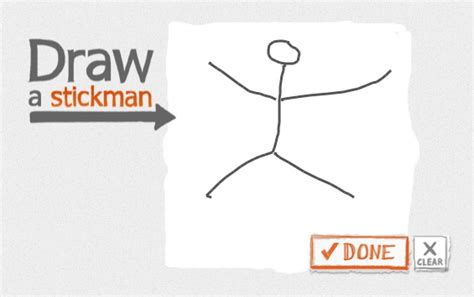 Draw a Stickman, An Interactive Drawing Game