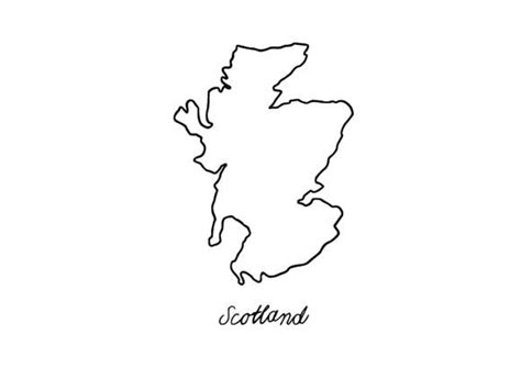 Scotland Country Outline Graphic by Filucry · Creative Fabrica