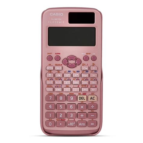 Casio FX-991EX-PK-W-DH Engineering or Scientific Calculator - Pink