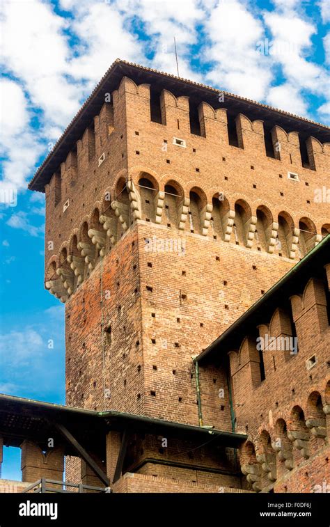 Sforza Castle, Milan Italy Stock Photo - Alamy