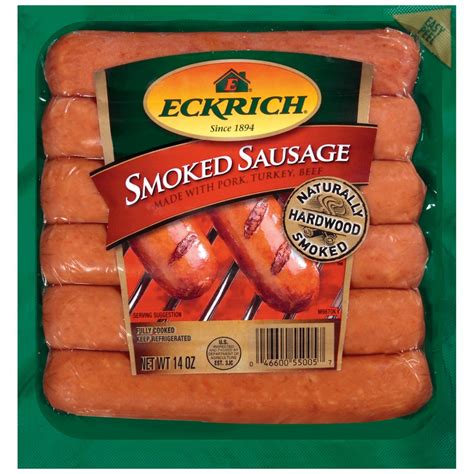 Eckrich Smoked Sausage Links 14 oz | Shipt