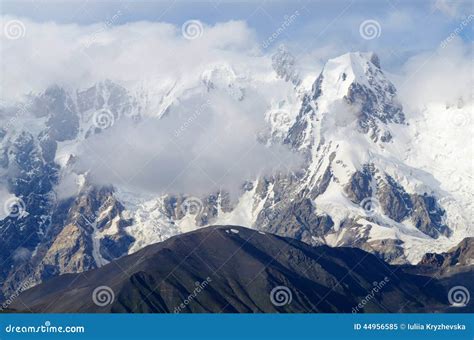 Transcaucasia Mountains,Svaneti,popular Trekking Route,Georgia Stock ...