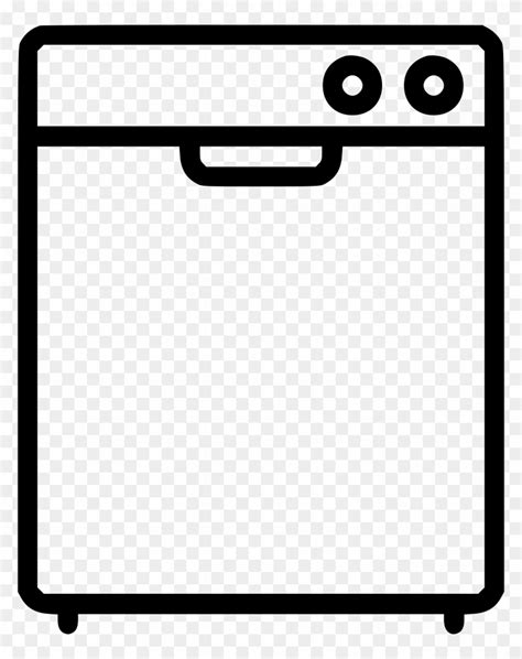 Dishwasher Comments - Clipboard Clipart Black And White Png Transparent Png (#6025803) - PikPng