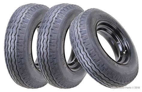 Auto Parts and Vehicles 3 New Zeemax Heavy Duty Highway Trailer Tire 8-14.5 14PR LR G RV ...