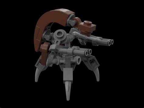 A Consular Class Cruiser from The Phantom Menace (and a droideka as well) : r/lego