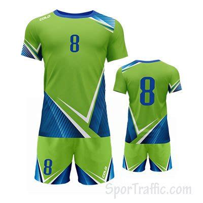 COLO Stellar Men's Volleyball Jersey - Set of Jersey and Shorts