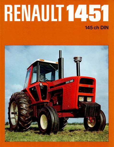 Renault 1451, un tracteur « Made in USA » | FARM Connexion