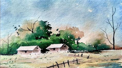 Watercolour Landscapes For Beginners at PaintingValley.com | Explore ...