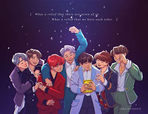 #BTS #방탄소년단 #bangtansonyeondan #bangtan #ThankYouBTS #btsfanart 💜🖤💜🌌 | Bts fanart, Bts drawings ...