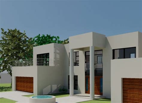 Double Storey House Plan South African|4 Bedroom House ...