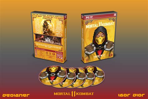 Viewing full size Mortal Kombat 11 box cover