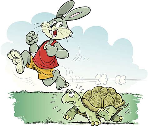 Clipart Hare And Tortoise Race