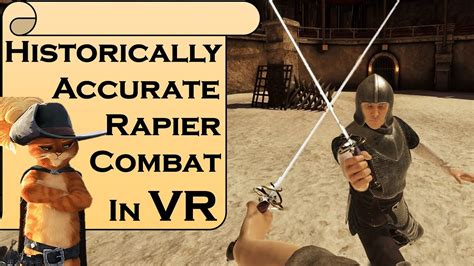 Historically Accurate Rapier Techniques in VR - Blade and Sorcery - YouTube