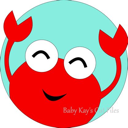 Baby Crab PNG, Silhouette Cameo Cut F (68.33 Kb) Free PNG | HDPng