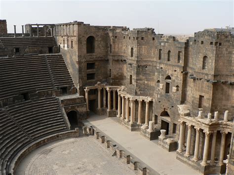 Amphitheatre at Bosra | GoUNESCO | Go UNESCO