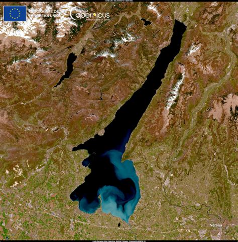 Lake Garda unaffected by ongoing drought in Northern Italy | Belgian Platform on Earth Observation