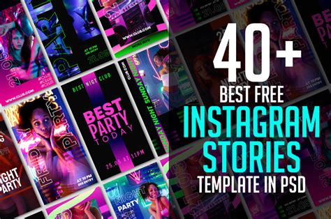 40+ Best Free Instagram Story PSD Templates in 2022 | Inspirationfeed