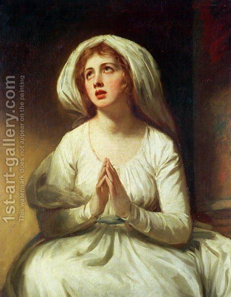 Girl Praying Painting at PaintingValley.com | Explore collection of ...