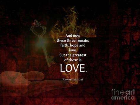 Bible Verses Quote About LOVE Painting by Jesus Savior - Pixels