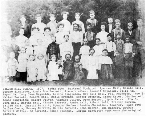 Silver Hill School, 1887-1924 – Rutherford County Tennessee Historical Society