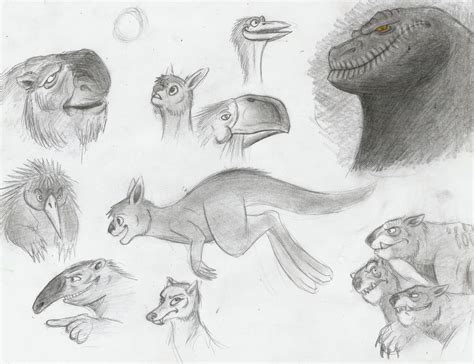 Megafauna - Australia by MonsterKingOfKarmen on DeviantArt