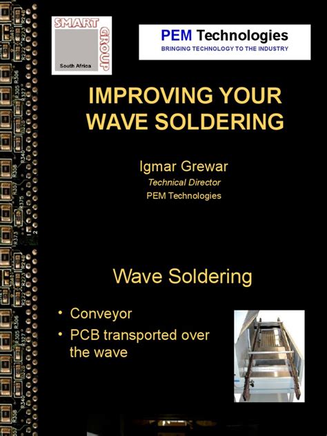 Wave Soldering | PDF | Solder | Soldering