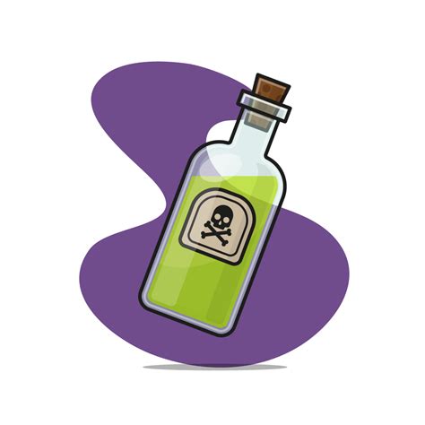 Poison Bottle Clip Art