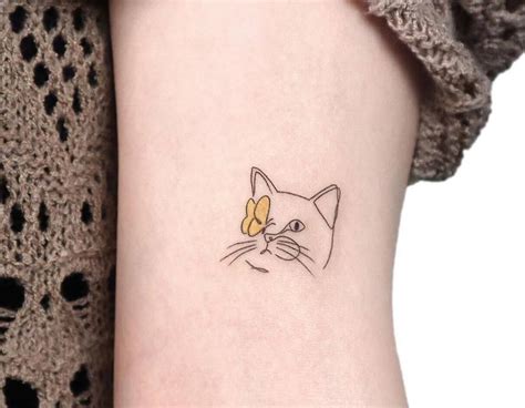 Top 71+ butterfly cat tattoo - in.cdgdbentre