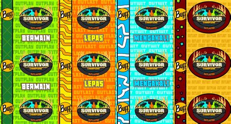 My Survivor Champions Buff and Logo. : r/survivor