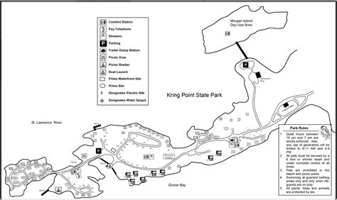 Gulf State Park Campsite Map