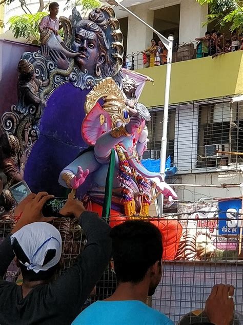 Ganpati Visarjan Photos From Mumbai: Devotees Bid Farewell to Lalbaug ...