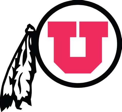 Utah Utes Primary Logo | Utah utes, Utes, Utah