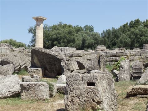 Ruins from Ancient Olympia. | Ancient olympia, Ancient ruins, Ancient civilizations